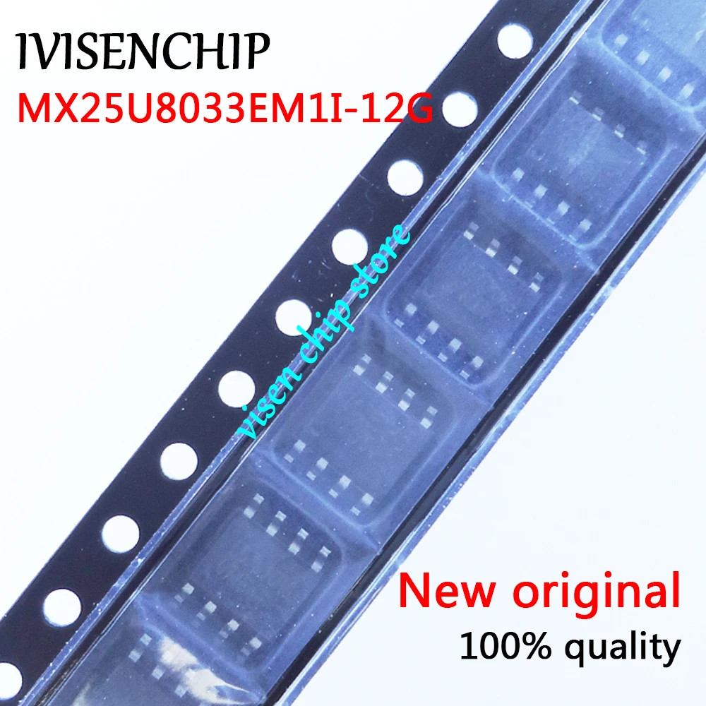 

10 шт MX25U8033EM1I-12G MX25U8033 25U8033E M1I-12G SOP-8