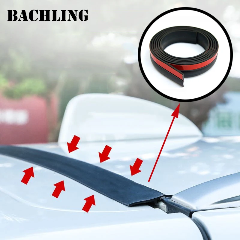 Universal Car Auto Trunk Lid Gap Seal Strip Waterproof Rubber Hood Gap Filler Auto Engine Cover Seal Strip