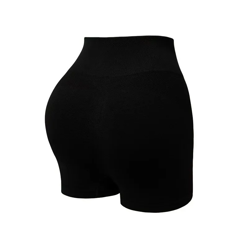 Women's panties girls' sports and fitness shorts, high waisted quick drying four cornered pants, women's tight fitting anti glar