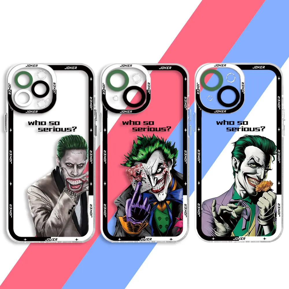 Cover Suicide Squad Ciak Leto J-Joker Custodia Per Telefono Per Iphone 14 Pro Max 7 8 Se Xs Max 13 Mini Xr 12 Pro 15 Plus 11