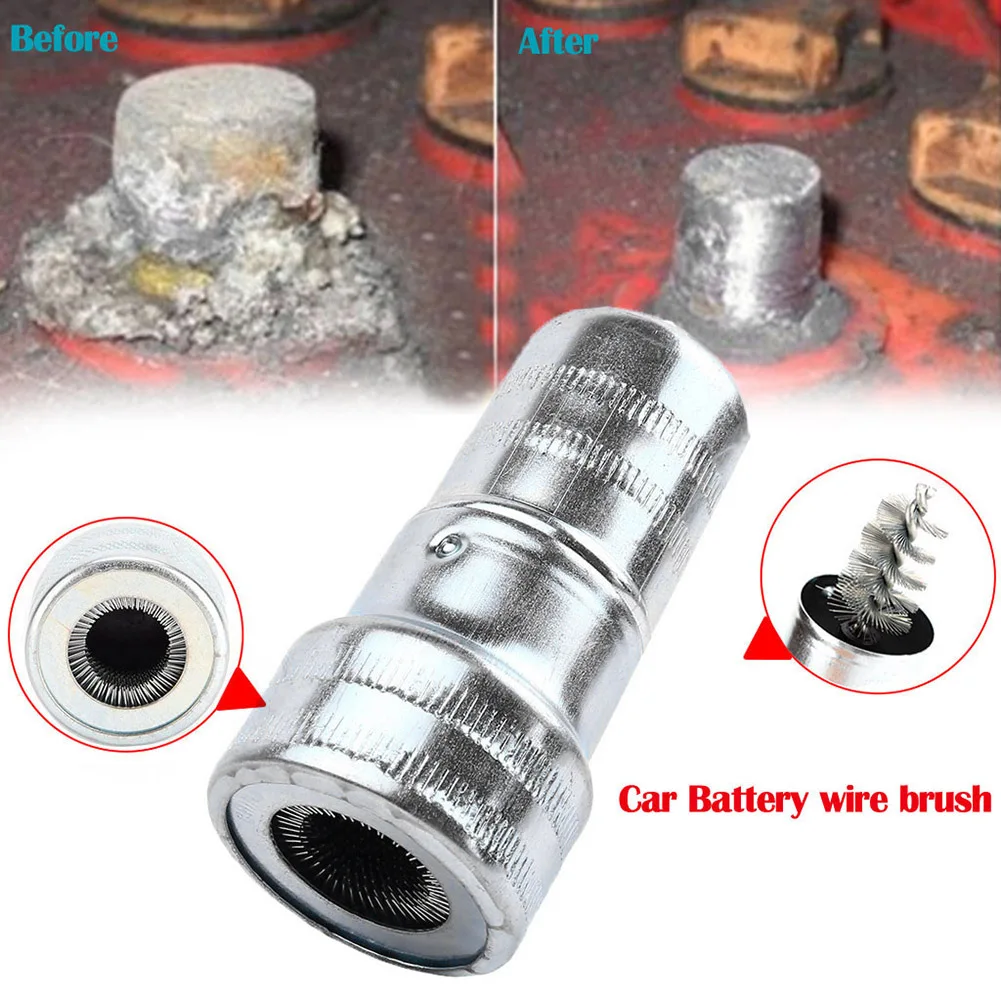 Battery Terminal Cleaners, Cleaning Battery Wire Brush, Universal Car  Detailing - AliExpress