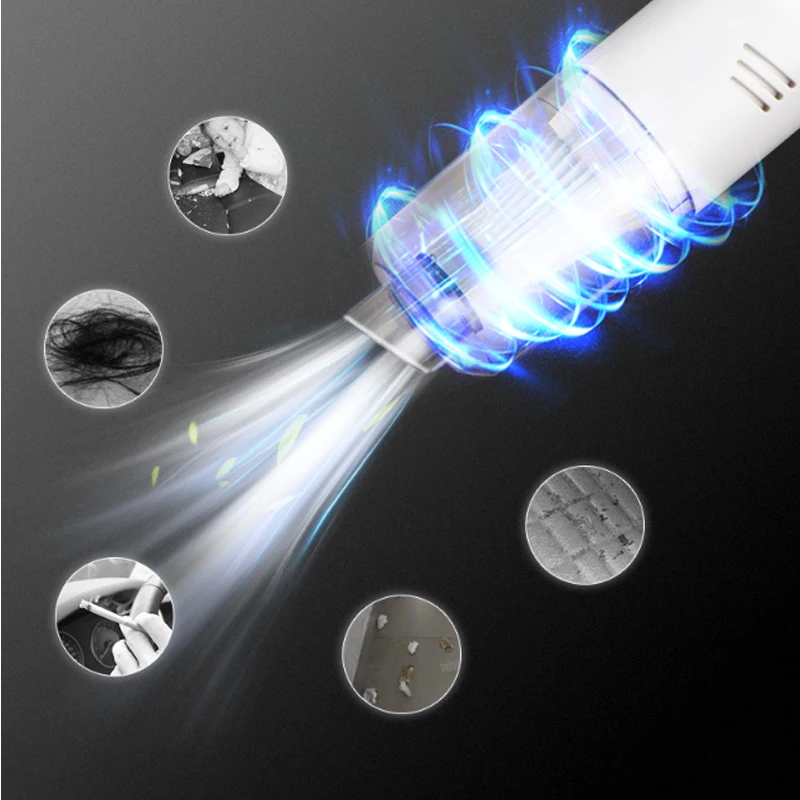 Wireless charging car vacuum cleaner for both dry and wet use mini pet hair handheld mite removal household vacuum cleaner