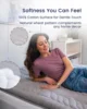Japanese Floor Mattress Futon Mattress Twin Size, Thicken Roll Up Tatami Mat w/ 100% Cotton Washable Cover, Portable 4