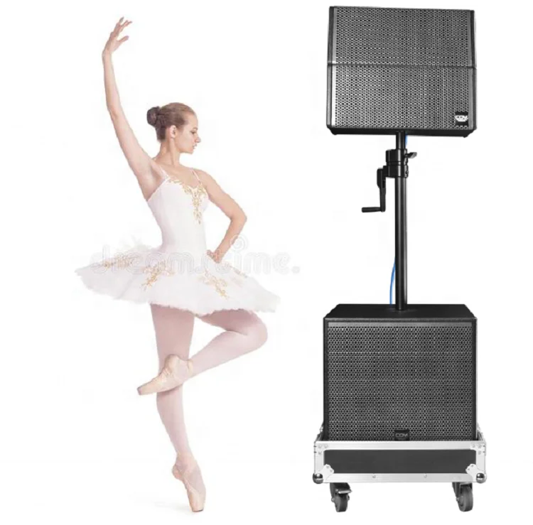 15 inch 18 inch 300-400W big power stage dj bass speaker box subwoofer speaker