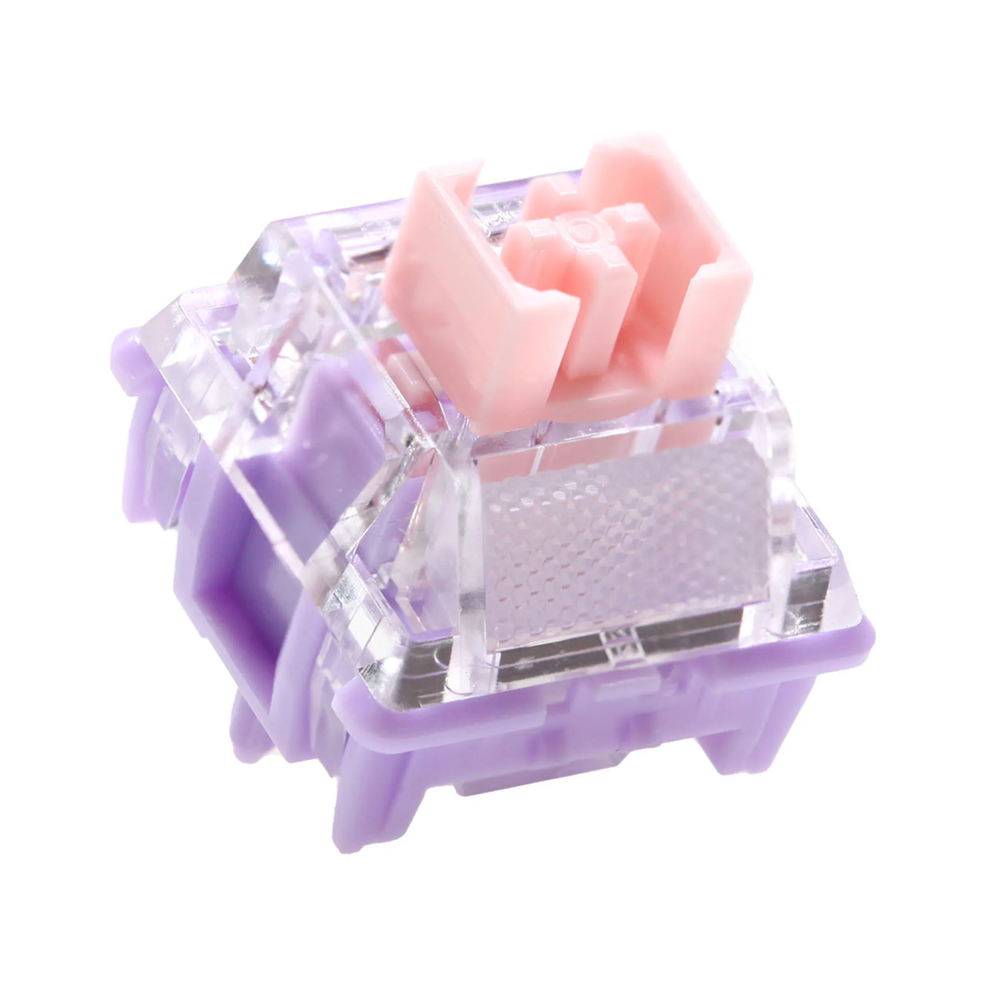 Everglide Pansy V2 Switch Rgb Smd Interruttori Tattili Pre Avanzati 48G Per Tastiera Meccanica Mx Stem 5Pin Molla Lunga Pre Lubed