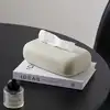 Light Luxury Tissue Box Soft Waterproof Tissue Box Cover Silicone Reusable Wet Wipe Box Holder Bathroom Kitchen Paper Holder 3