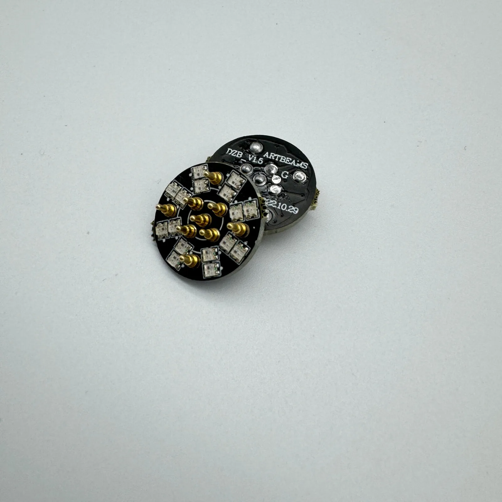 픽셀 포고 핀 OD 라이트 세이버 라이트세이버, 와이어 없는 8 LED 조명, 직경 1.83cm 운반 