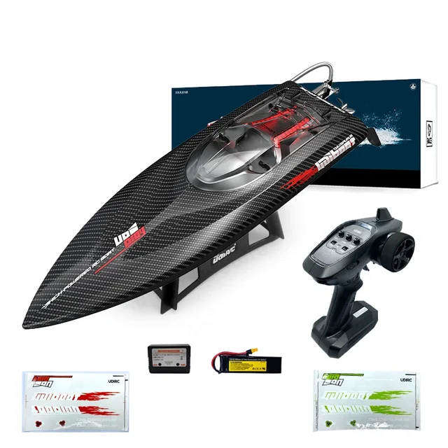 UDIR/C UDI022 RC Boat 50Km/H High Speed Waterproof 2.4GHz Radio Control Brushless RC Speed Alloy Steel Boat Toys 6
