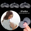 2Pcs/Box Silicone Nipple Protector Ultra-thin Butterfly Shape Anti-bite Teat Protection Shields Nursing Supplies 1