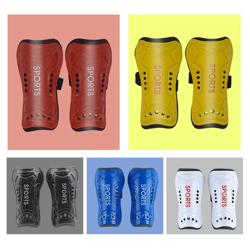 Soccer Shin Guards Shin Guard Pads 1Pair Adult/Kid Soccer Training Crashproof Calf Protector Leg Sleeves Children Teens Football Protege Tibia Safety Shin Guards