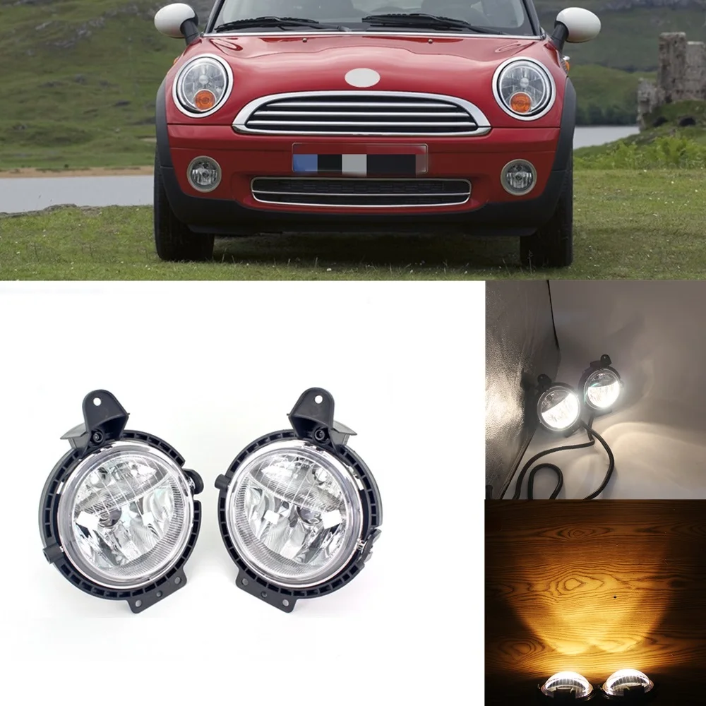 

For BMW Mini Cooper R56 2006 2007 2008 2009 2010 2011 2012 2013 2014 Car-styling Front Halogen Fog Lamp Light