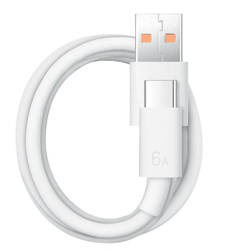Huawei 66W Super Fast USB Type-C Charging Cable, 6A High-Speed Data Transfer