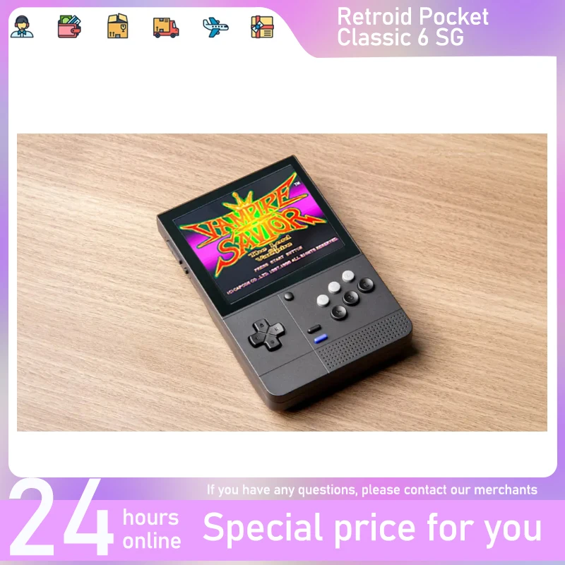 Retroid Pocket Classic 6 SG Handheld Game Console - AliExpress