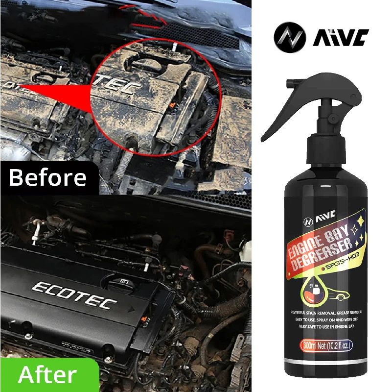 Car Engine Cleaner & Engine Bay Cleaner - Powerful Degreaser for Oil Sludge & Grease Fuel System & Throttle Body Cleaning 6