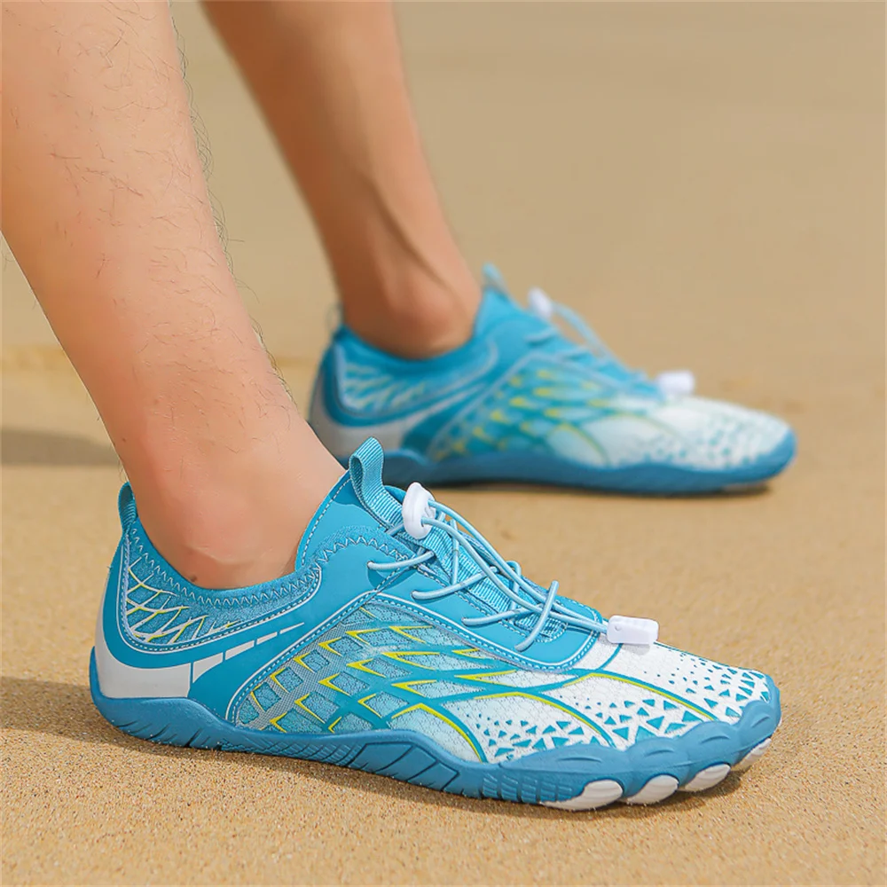 Water Shoes Summer Upstream Wading Five Fingers Barefoot Aqua Shoes Beach Seaside Swimming Sneakers Unisex Men Women