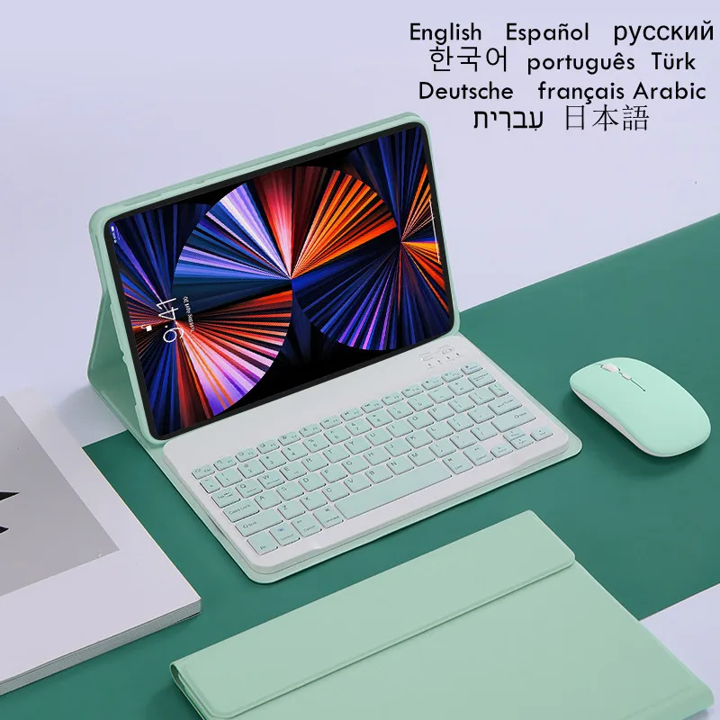 Capa de Teclado para Lenovo Tab Lenovo Xiaoxin Pad 2024 Tb331fc Espanhol Russo Coreano Espanhol Coreano