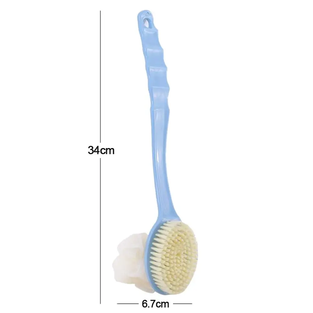 Long Handle Shower Body Brush Back Scrubber Anti Slip with Hanging Hole for Body Cleaning Tools 6
