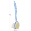 Long Handle Shower Body Brush Back Scrubber Anti Slip with Hanging Hole for Body Cleaning Tools 6