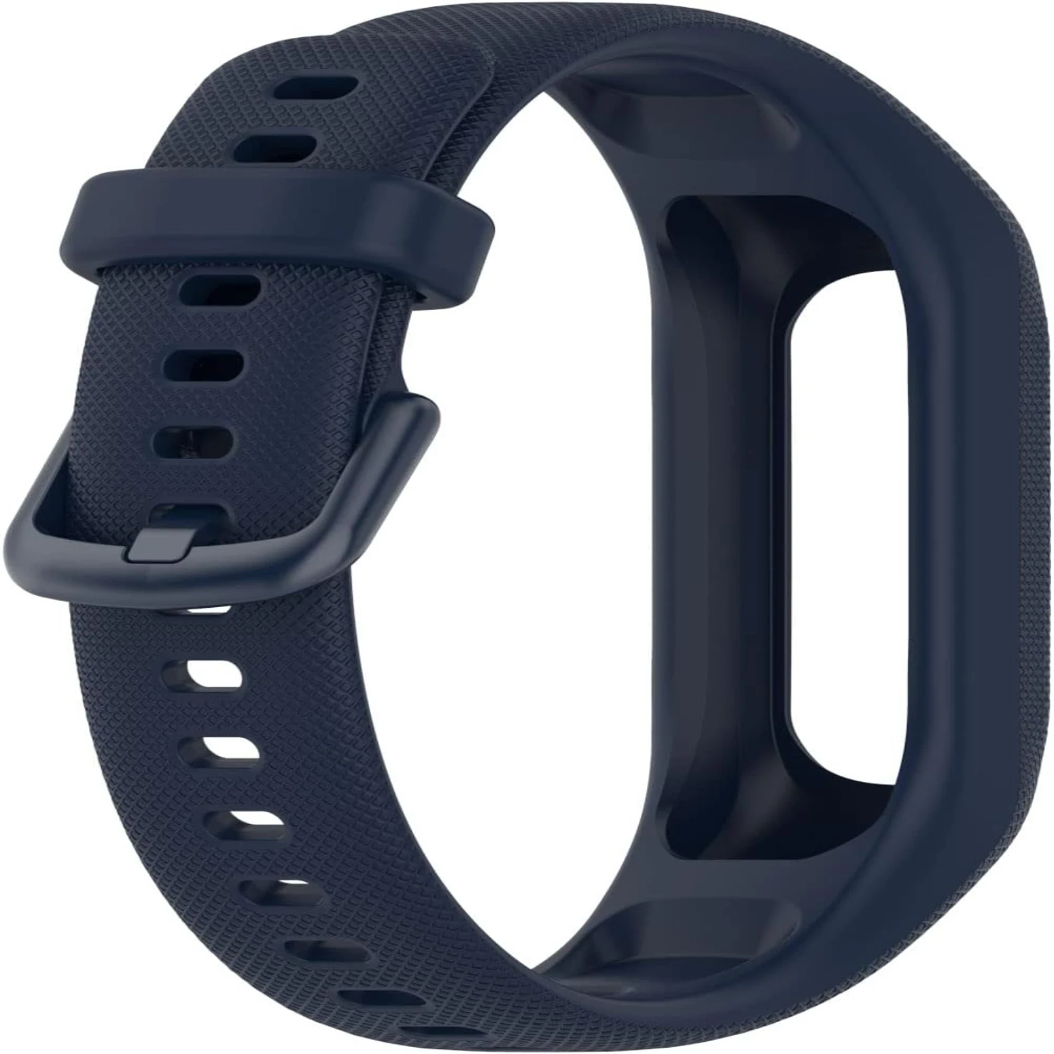 Stylish, chic, and comfortable 3-piece soft silicone replacement bands for Vivosmart 5 with secure metal clasp buckle. Fashionab