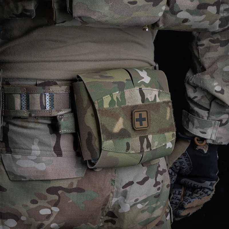 マイクロトラウマキットベスト、tkn応急処置キット、止血帯ハンモック