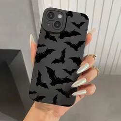 Bat Print Silicone Phone Case - Stylish and Durable Protective Cover for S26 Plus (1)