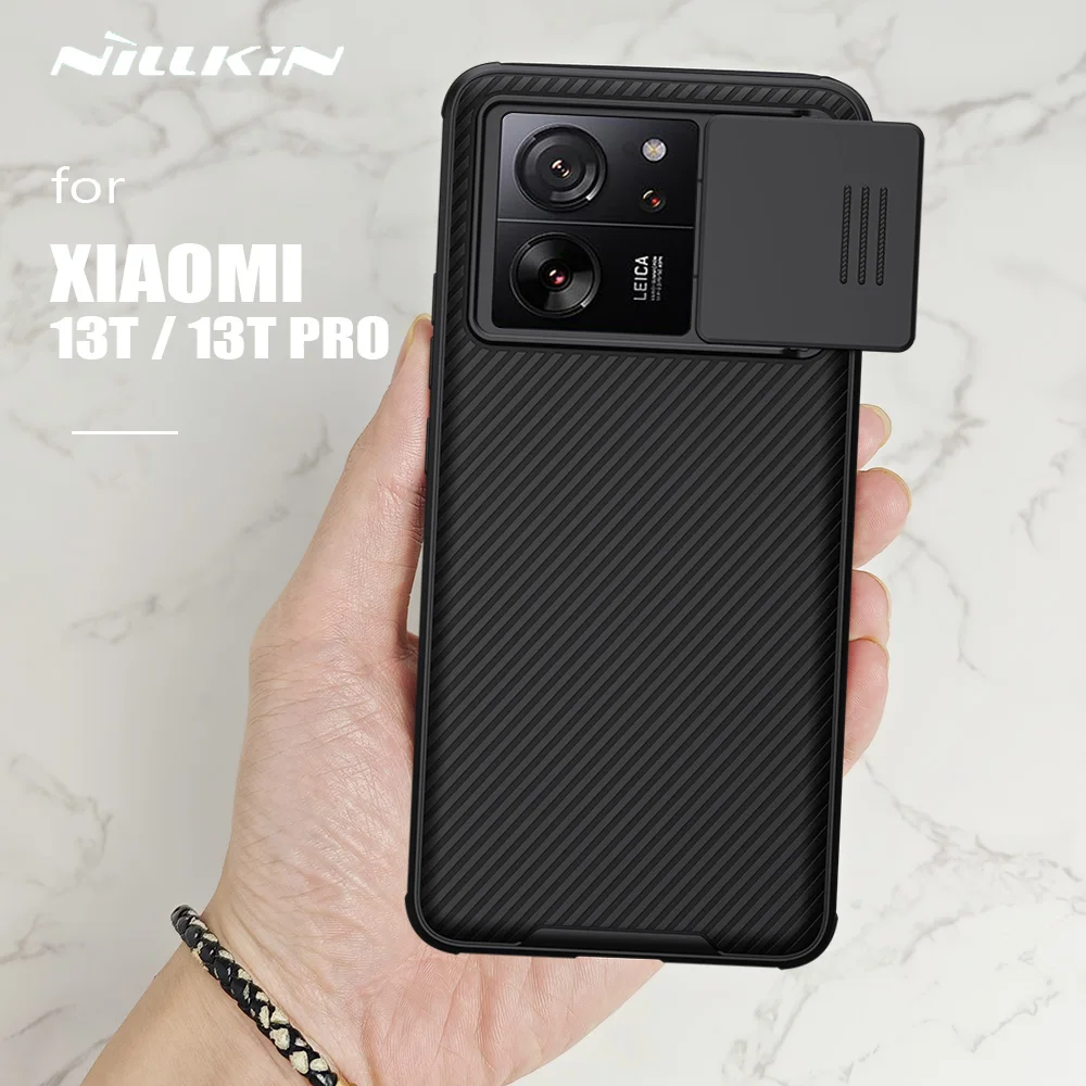 Per Xiaomi Redmi Note 13 12 11 10 Mi 13T 13 12T 11T Pro 5G Custodia Nillkin Camshield Slide Camera Cover Per Poco X6 X5 F5 M6 Pro