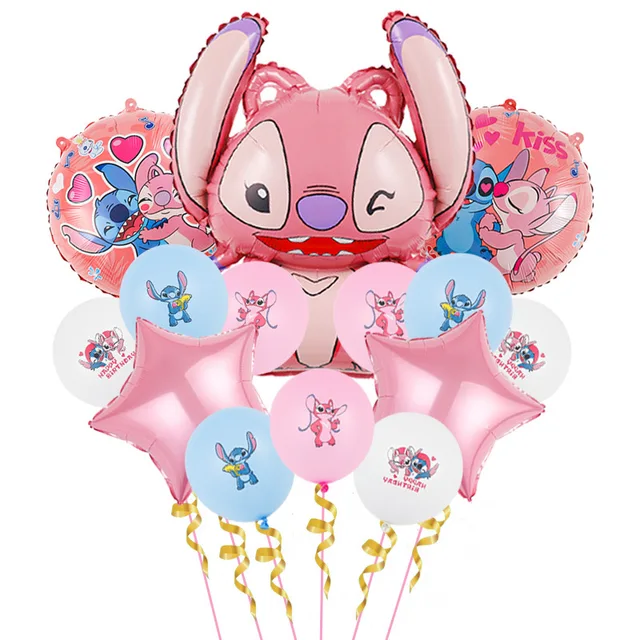 Ballon Stitch et Angel Kiss - Ballons Anniversaires 