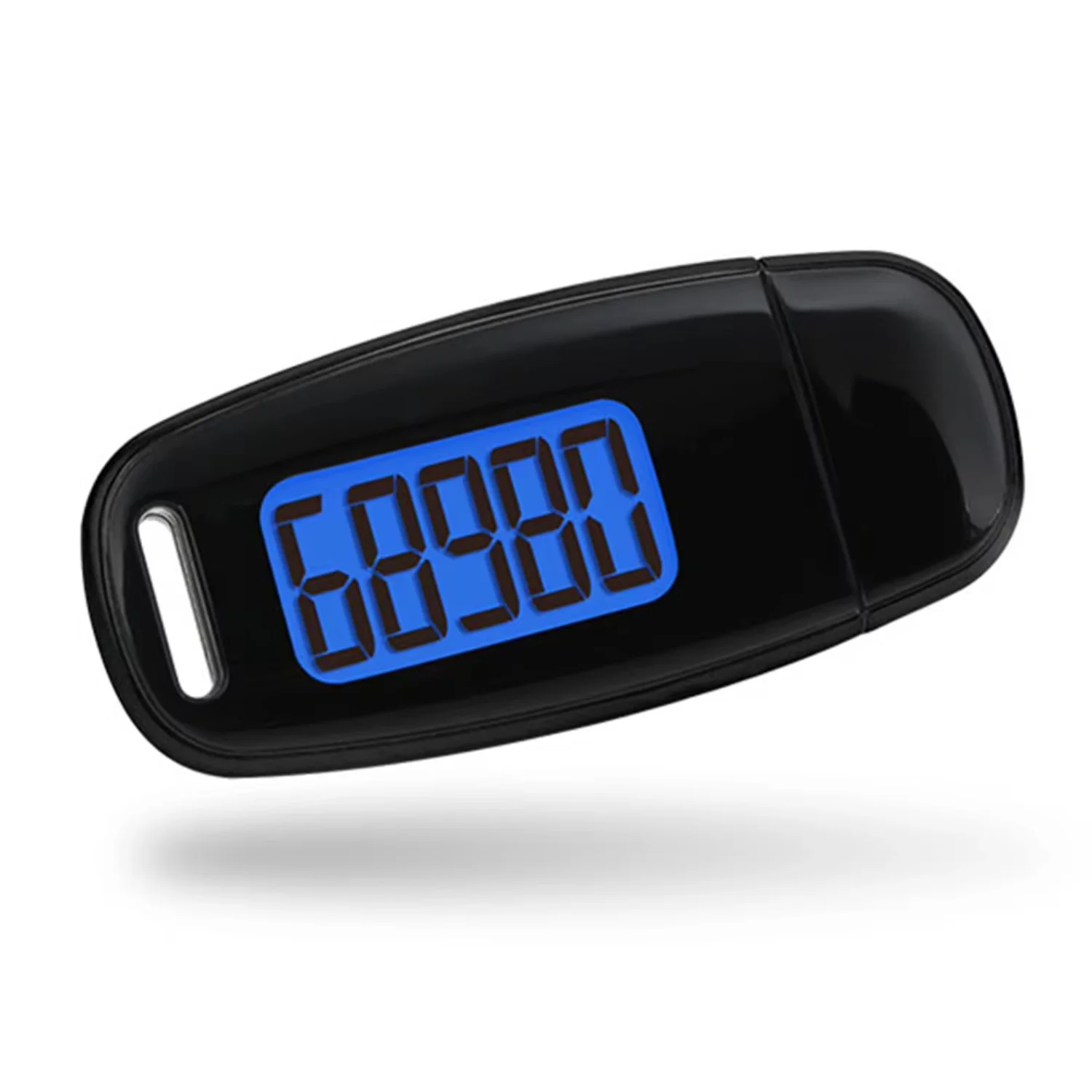3D Pedometer Portable Digital Pedometer USB Rechargeable Electronic Pedometer with Clip and Strap Adults Seniors 4