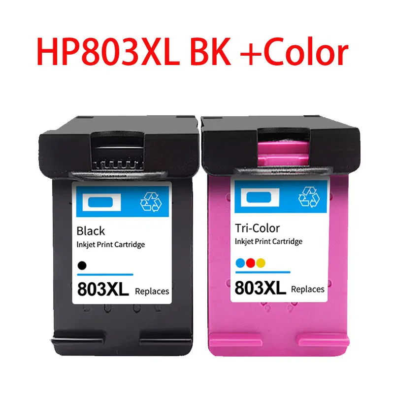 

Совместимый картридж с чернилами для принтера HP803 HP803XL 803XXL Envy 4524 4525 4526 4527 4528 5020 5030 5032 5034 5052 5055