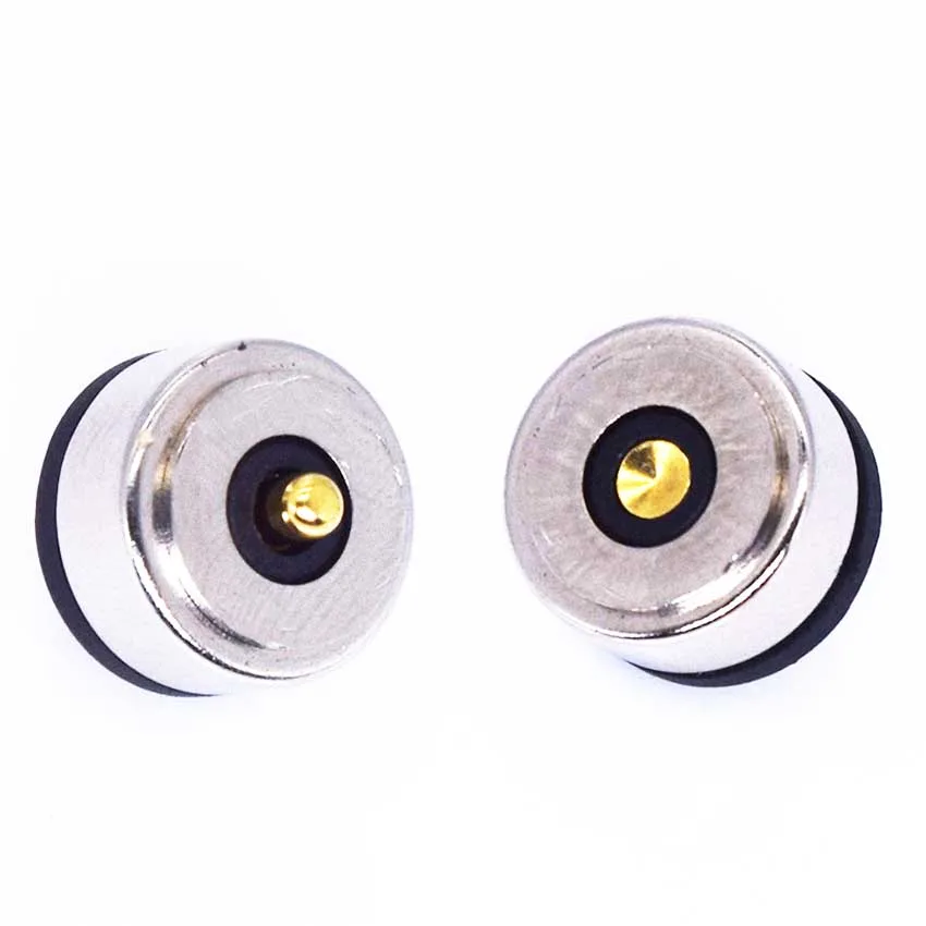 Connettore Di Ricarica A Tazza Smart Wate Dc Magnetico A 2Pin 5V 2A Connettore Pogo Pin Magnetico Ad Alta Corrente Forte Testa Di Ricarica Roun