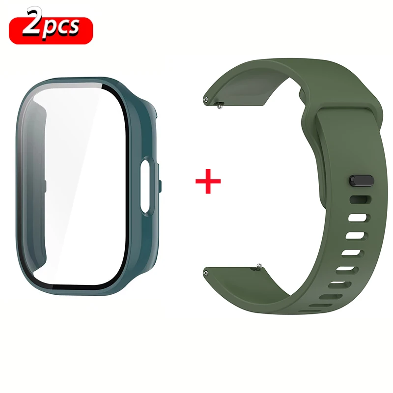 Sport Silicone Strap and Protective Case for Smartwatch Bracelet - Premium Accessories