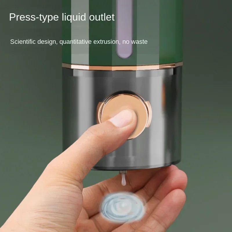 450ml Manual Wall Mounted Bathroom Liquid Soap Dispenser Washing Hand Sanitizer Family Hotel Shower Gel Bathroom Accessories 3