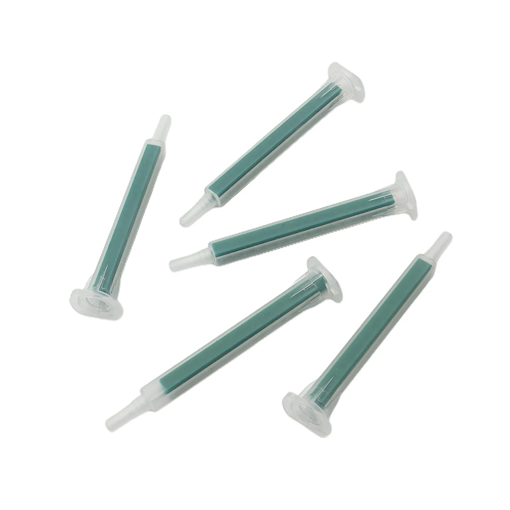 50 Stück 16 Knoten Mischspitzen Mischdüsen Mischerspitzen Statischer Mixer Resina Epoxidharz Epoxidkleber Spritzen Zubehör – Detail 3