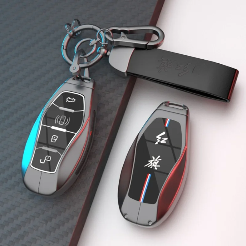 Per Hongqi Hs5 H5 H9 Hs7 2020-2023 Portachiavi Per Auto Specializzato Di Alta Qualità, Custodia Protettiva Sportiva Semplice