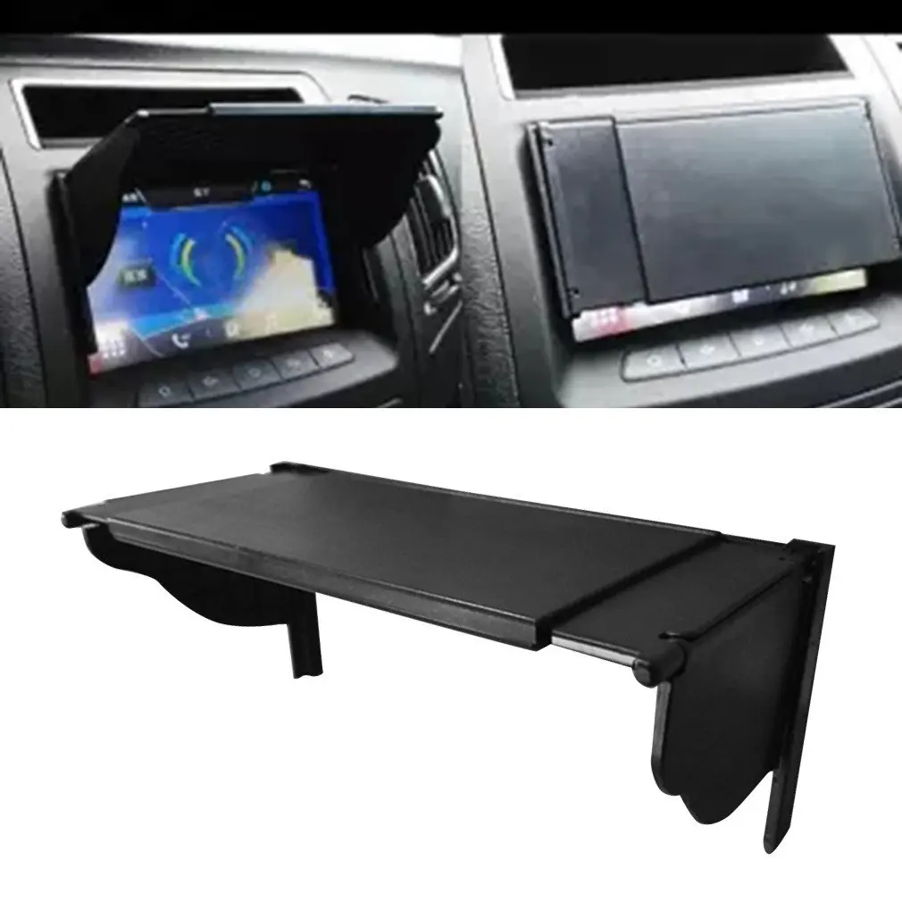 5.5-10 Pollici Car Gps Parasole Copertura Schermo Gps Parasole Visiera Cofano Auto Cruscotto Centrale Navigazione Gps Display Navigatore