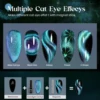 MIZHSE 10ML 9D Cat Eye Gel Nail Polish Magnet Soak Off UV LED Nail Gel For Nail Arts Semi Permanent Magnetic Powder Varnish 4