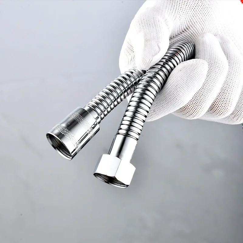 Description Picture 3 of item1PC Stainless Steel Shower Head Hose 1.5 Meters 2 Meters Encrypted Tube Bath Shower Head Water Hose