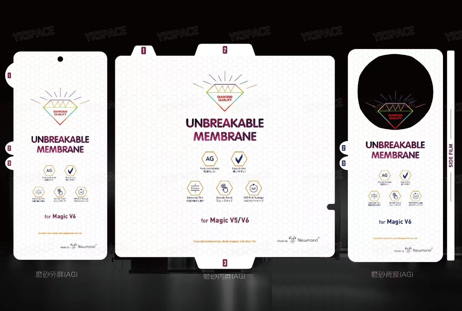 Innere vordere matte Hydrogel-Folie für Honor Magic V5 V6 V 5 6 HD Clear TPU Soft Screen Protector Anti-Fingerprint – Detail 11