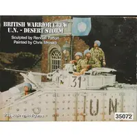 1/35 British Warrior/Scorpion Crew Desert Storm WARRIORS #35072 Resin Kits 1