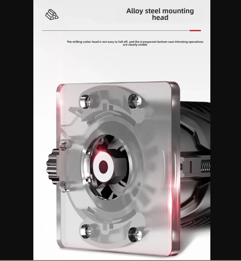 220V 다기능 목공용 전기 트리머 (슬롯팅 및 조각 기능 포함) ABBA