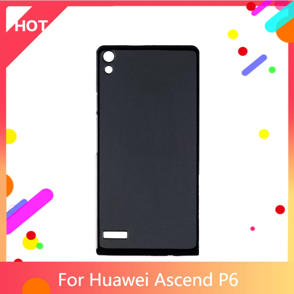 Funda trasera silicona TPU para Huawei Ascend P6, carcasa fina a prueba de golpes, mate|Fundas antigolpes para teléfono| - AliExpress