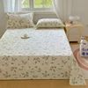 100% Cotton Flat Sheet Floral Style Bedsheet Skin-friendly Bed Linen sabanas para cama Home Bed Flat Sheets (No Pillowcase) 1