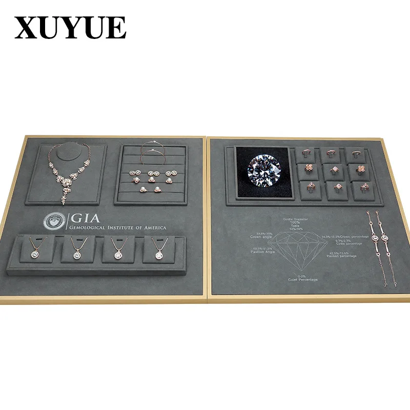 Jewelry display props super move gray necklace ring seat bracelet diamond counter display ornaments jewelry display stand