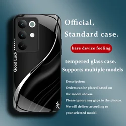 Custodia per telefono in vetro temperato colorato a gradiente