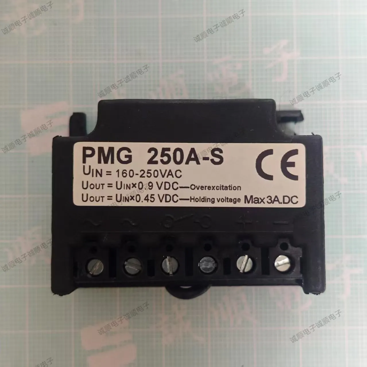 PMG 250A-S UIN=160-250VAC UOUT=UIN*0.9VDC - 과부상