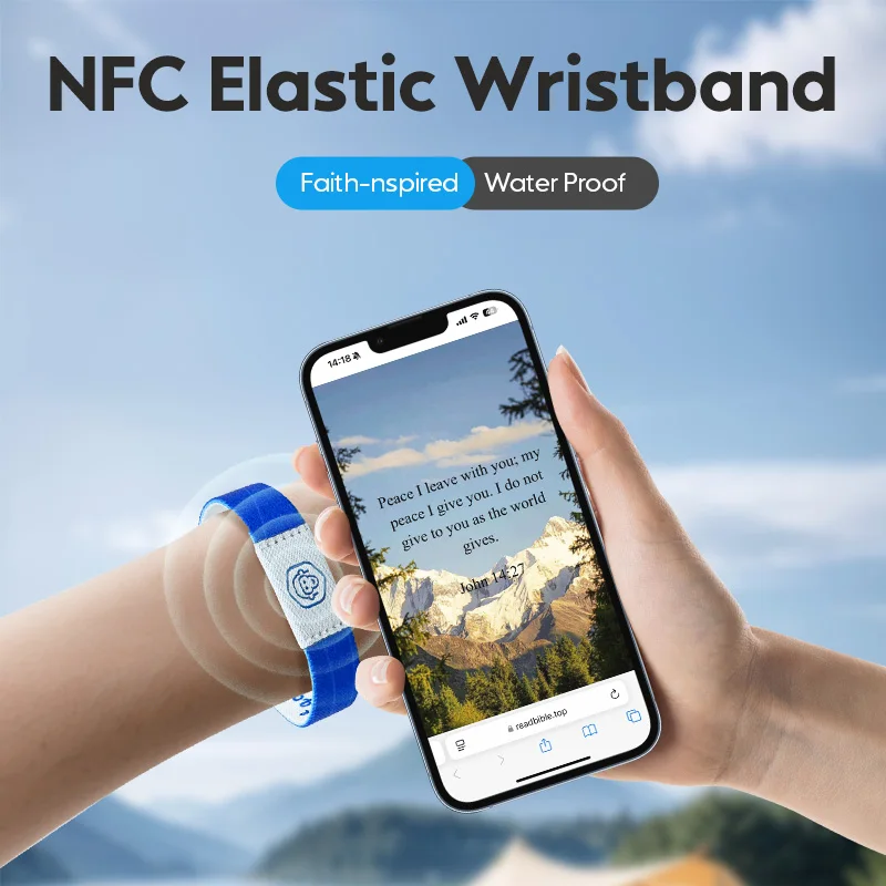 Chip Nfc Pulsera De Actividad Con Nfc Pulsera De Silicona NFC Ntag 213