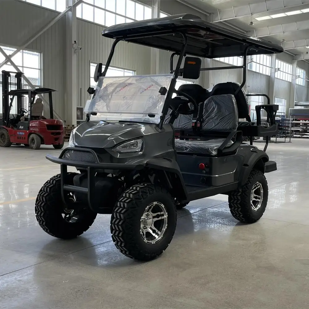 Carrello Da Golf Elettrico Con Display Professionale Golf Buggy Batteria Al Piombo 48 V5Kw