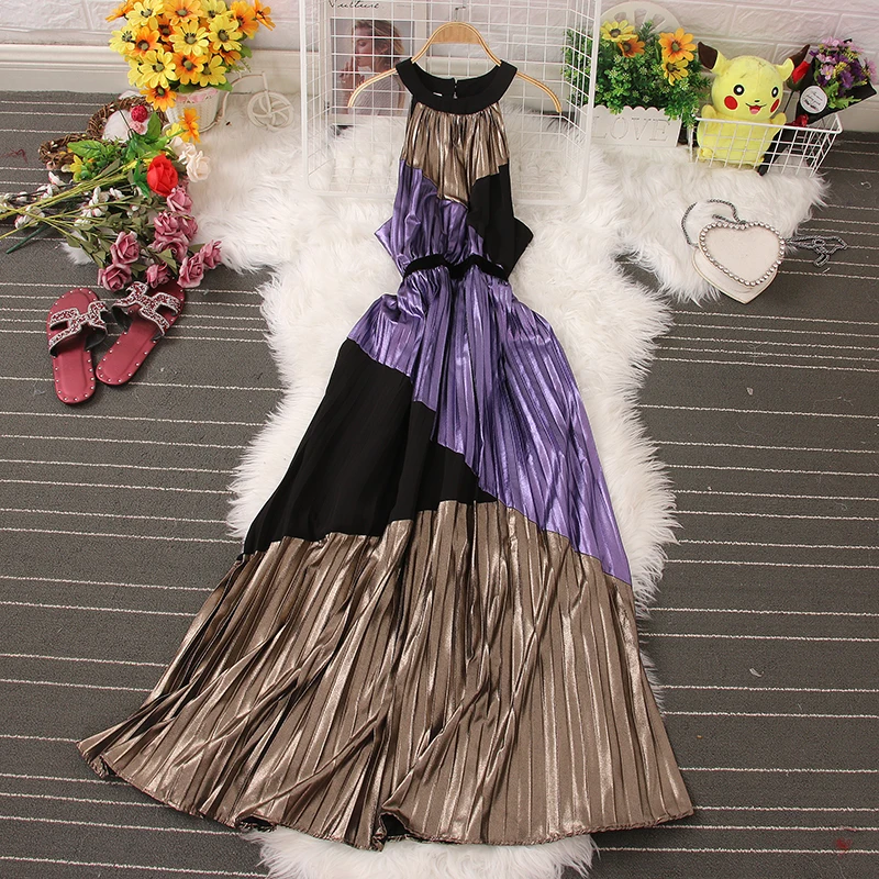 

Элегантное пикантное свободное платье с высокой талией и лямкой на шее, ТРАПЕЦИЕВИДНОЕ церемониальное платье с открытой спиной, облегающее женское вечернее праздничное платье