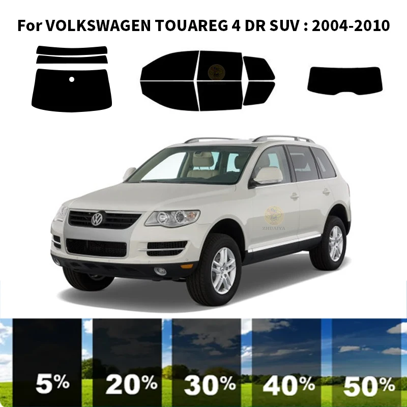 

Precut nanoceramics car UV Window Tint Kit Automotive Window Film For VOLKSWAGEN TOUAREG 4 DR SUV 2004-2010