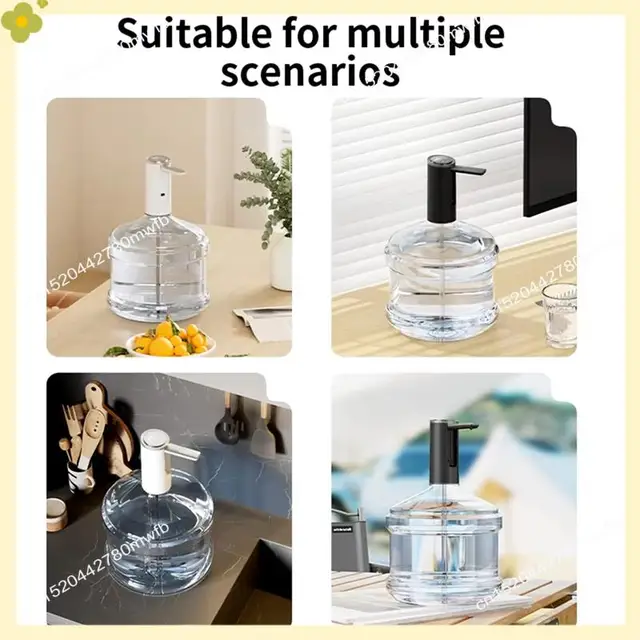 LDHL Foldable And Rechargeable Water Pump Dispenser With TYPE-C Charging, Long-Lasting Battery Performance 3